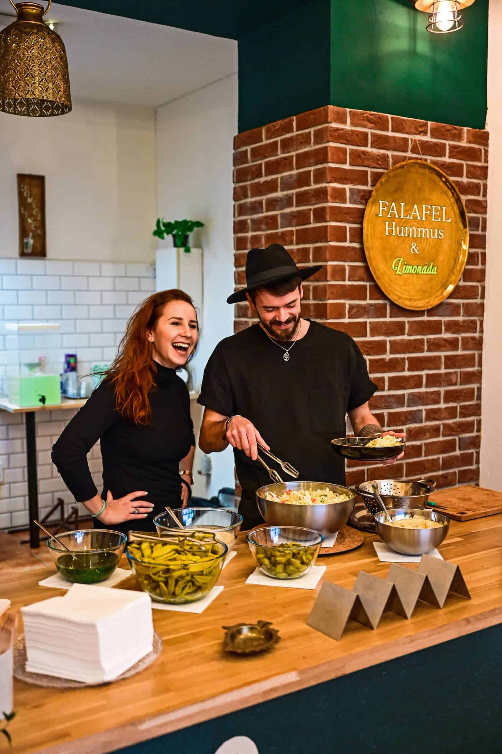 Falafel v Brně