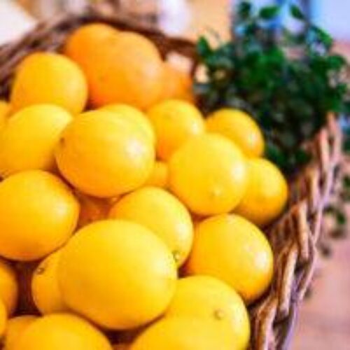Čerstvé citrony na limonádu